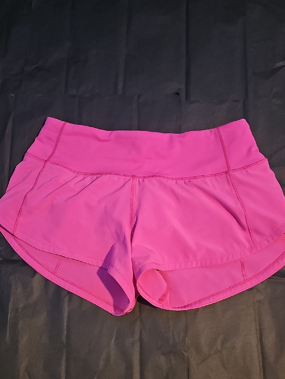 lululemon athletica Vibrant Pink Running Shorts